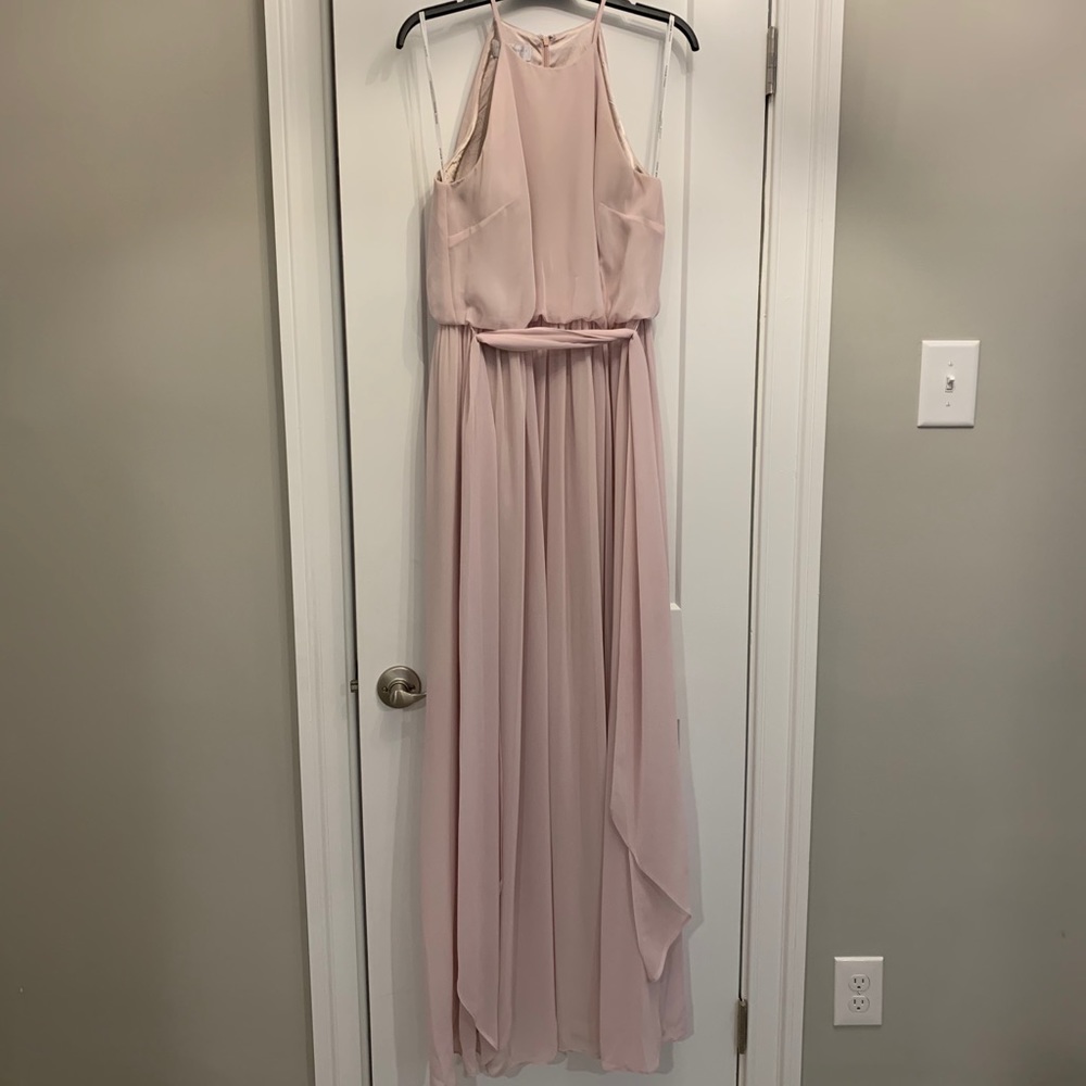 Blush Bridesmaid Dress